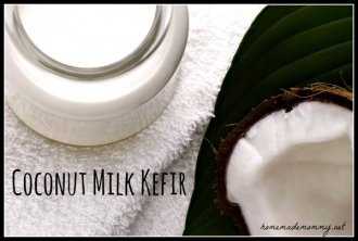 Coconut Milk Kefir via Homemade Mommy