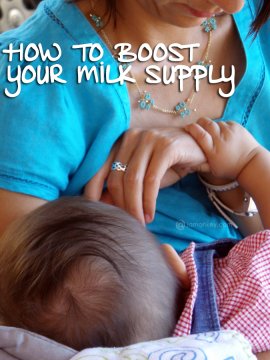 How to Boost Your Milk Supply while Breastfeeding