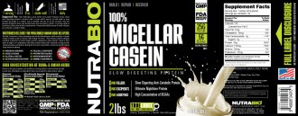 Label Image for Micellar Casein - 2 Pounds