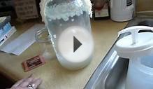 How I make Kefir Water and Tea using Grains