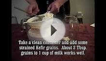 How to make kefir the easy way with Milk